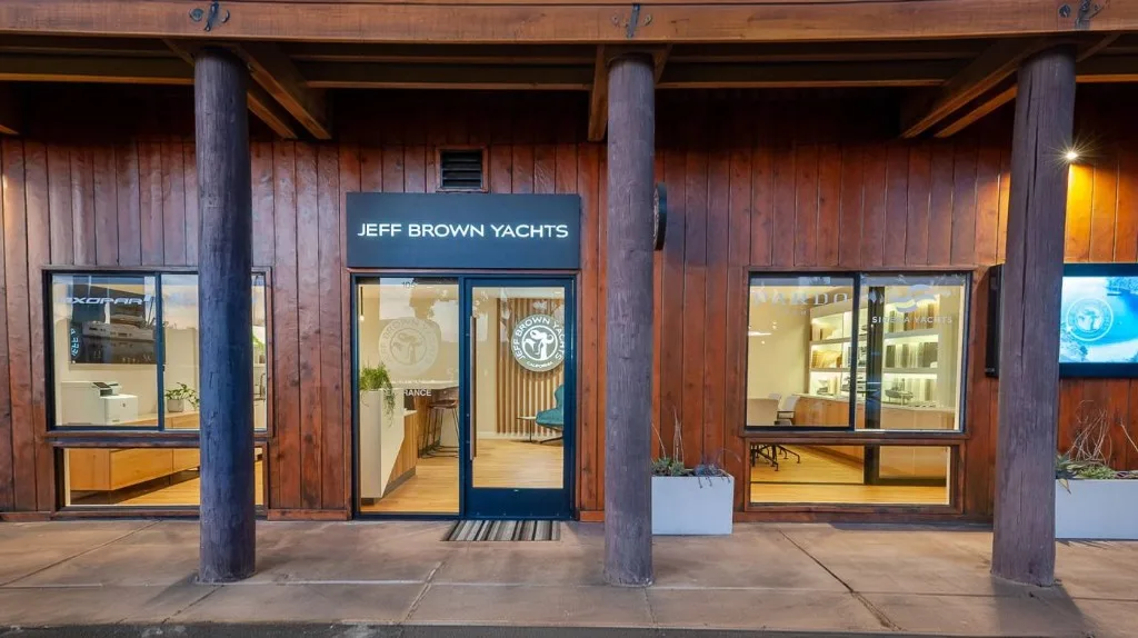 Jeff Brown Yachts office exterior